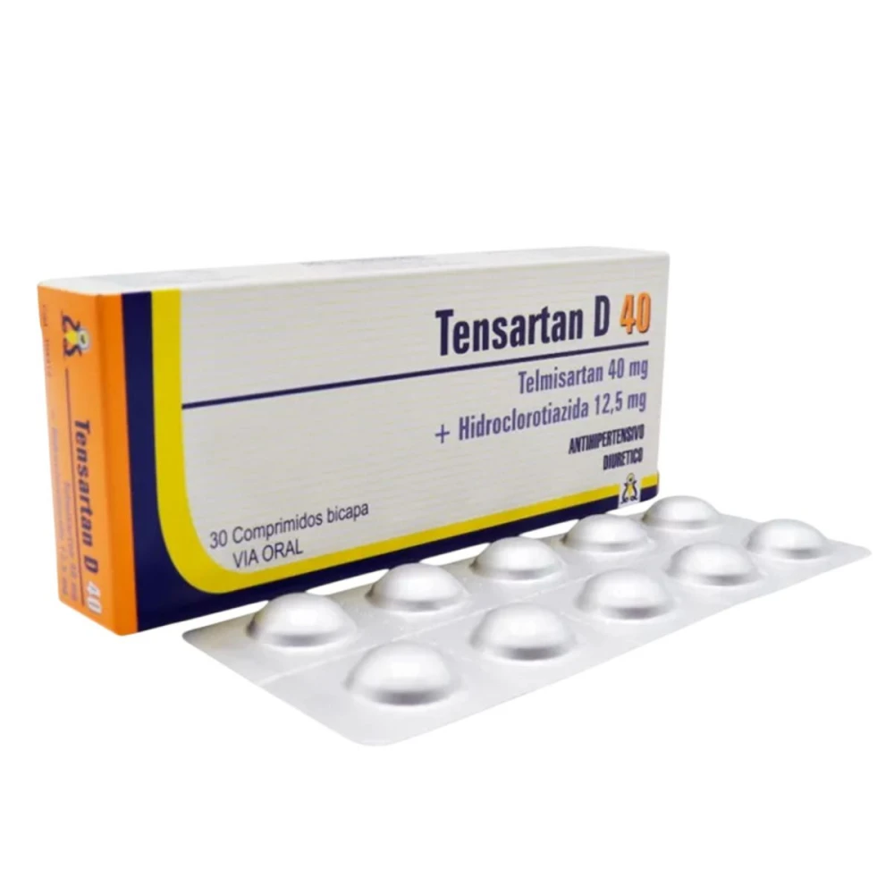 TENSARTAN D 40 MG CJ X 30 COMP.