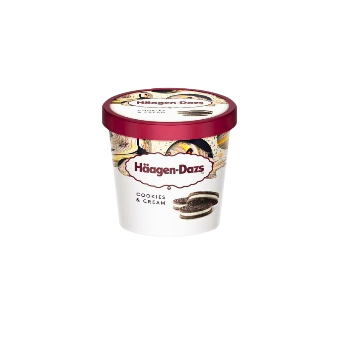 Helado Cookies and Cream Haagen Dazs - 100 ml 