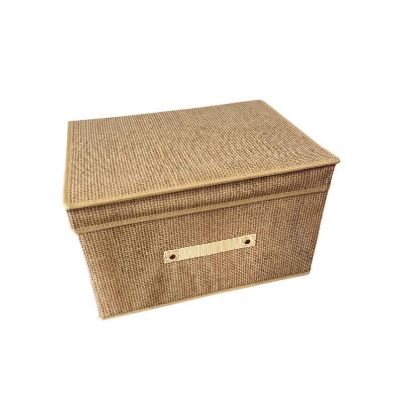 Caja Organizadora Plegable Apilable Con Tapa 40x30x25cm Caja Organizadora Plegable Apilable Con Tapa 40x30x25cm