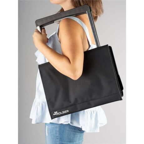 Carro Plegamatic C/2 Ruedas Plegable Negro