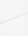 Pulseras Flexibles Metal Pulsera Metal Corazones - Plateado Rodio