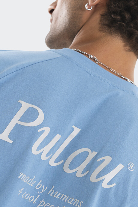 Remera Pulau Being Azul