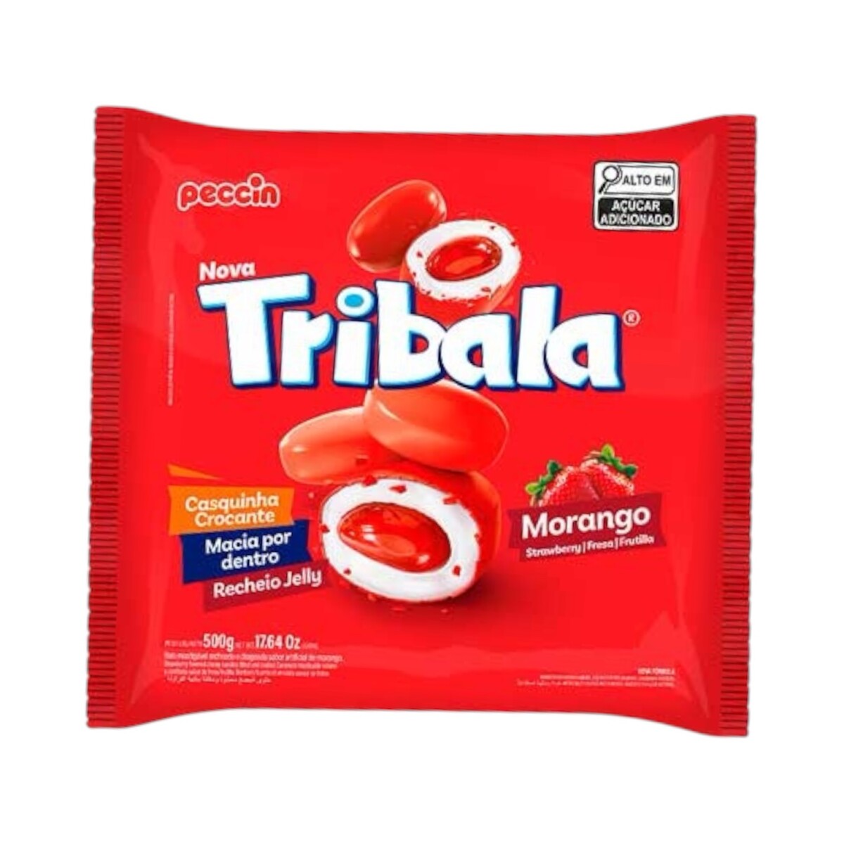 Caramelo Tribala x 100 - Frutilla 