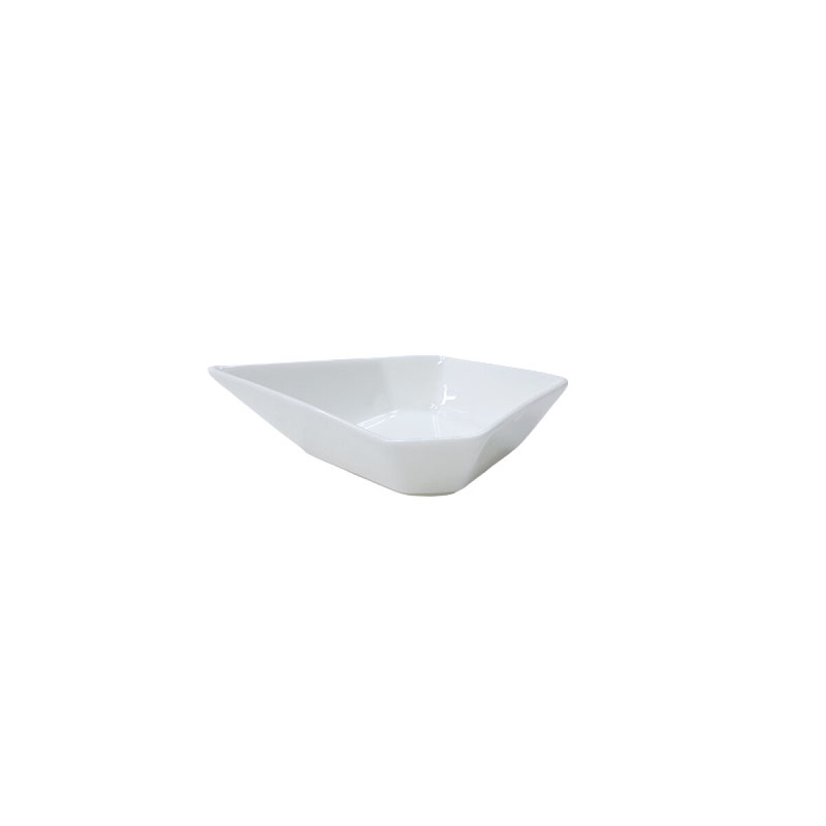 OUTLET Salsera copetinero de cerámica 10x3x13cm - Outlet Salsera Copetinero De Cerámica 10x3x13cm 