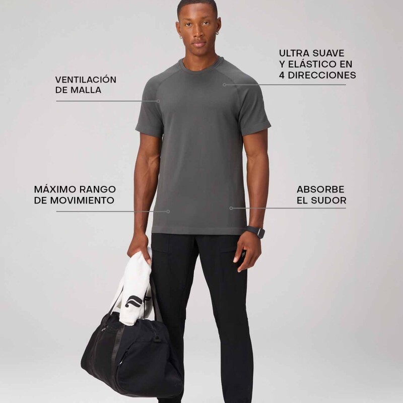 Polo The Training Day Tee Hombre Onyx