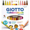 Marcadores GIOTTO Turbo Color SKIN TONES estuche *12 col. Marcadores GIOTTO Turbo Color SKIN TONES estuche *12 col.