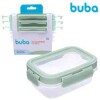 Set Tuppers X3 Herméticos BUBA verde