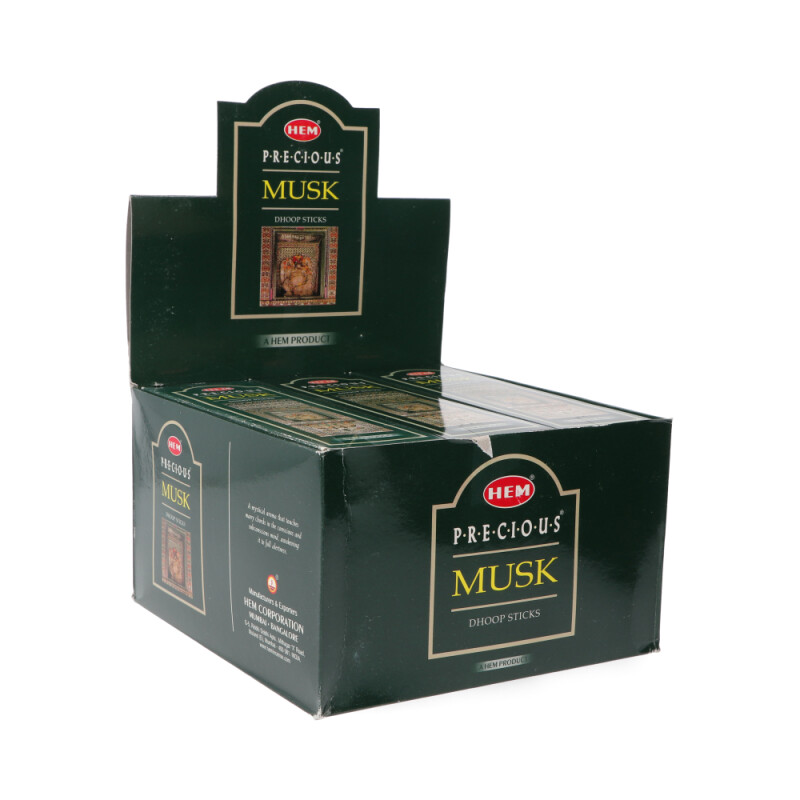 INCIENSO DHOOP HEM 25GR X12 Precioso Musk