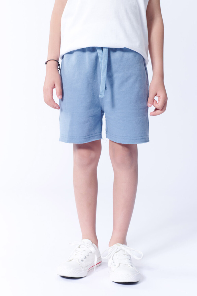 Short Deportivo Liviano Azul