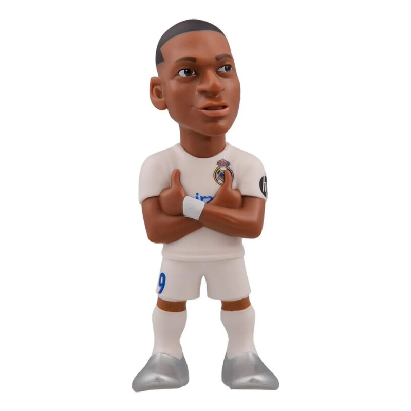 Figura Minix Coleccionable Futbol Kylian Mbappé Real Madrid Figura Minix Coleccionable Futbol Kylian Mbappé Real Madrid