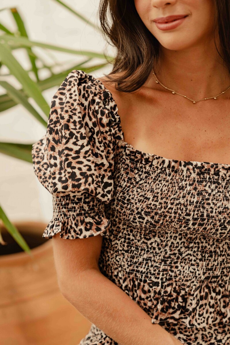 CONJUNTO MAGNOLIA ANIMAL BRUSHED MOKA CONJUNTO MAGNOLIA ANIMAL BRUSHED MOKA