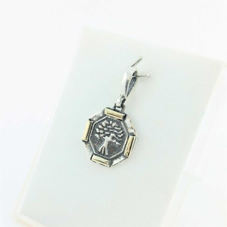 Dije de Plata 925 con double de Oro 18k. Árbol de la Vida. Dije de Plata 925 con double de Oro 18k. Árbol de la Vida.