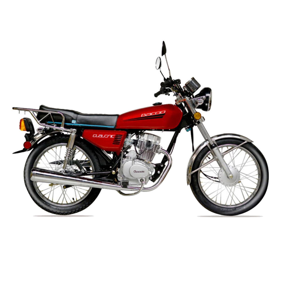 Moto Baccio Classic 125 - Rojo 