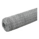 Tejido Alambre Malla Hexagonal 1.20m Rollo 25m Gris
