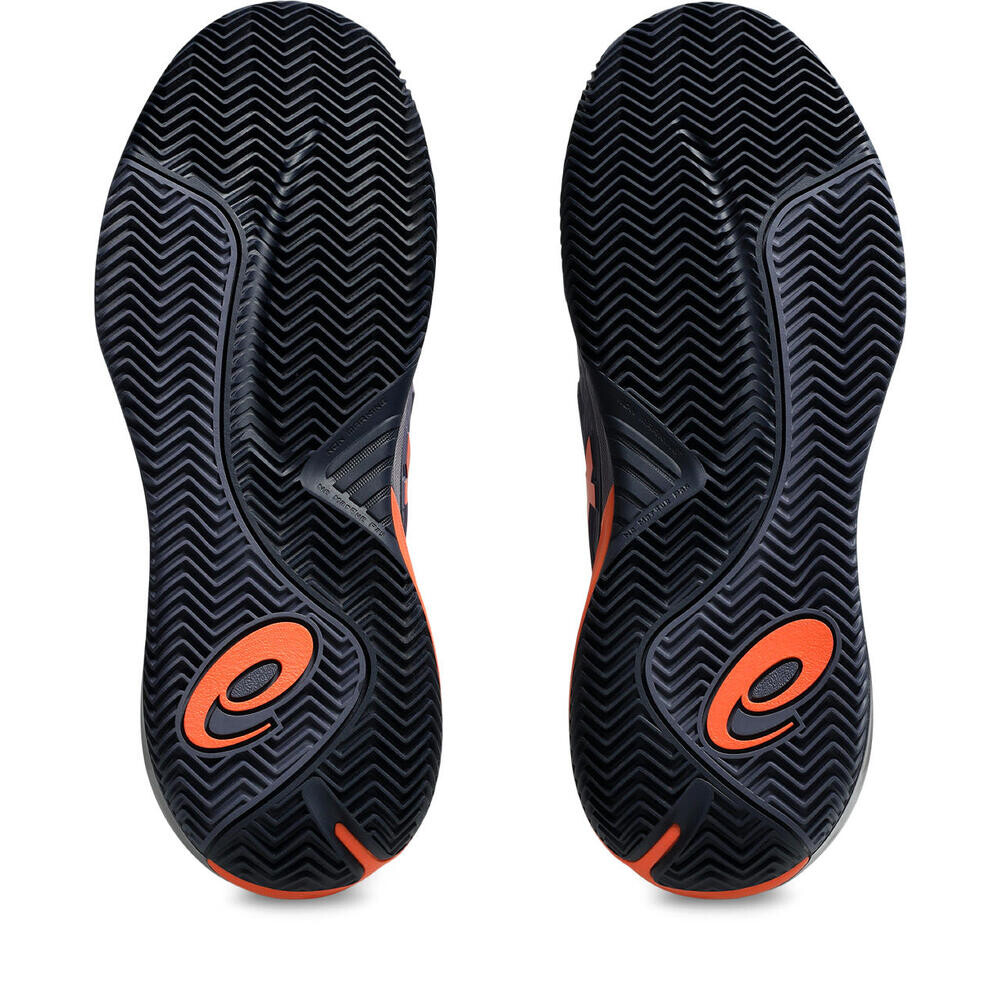 GEL Resolution X Clay - Hombre Greyish Purple/nova Orange