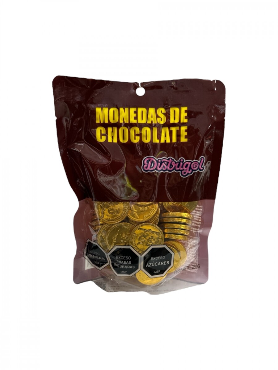 Monedas de Chocolate $ 5 x 50 