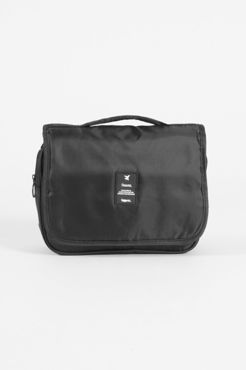 Organizador de viaje colgante negro