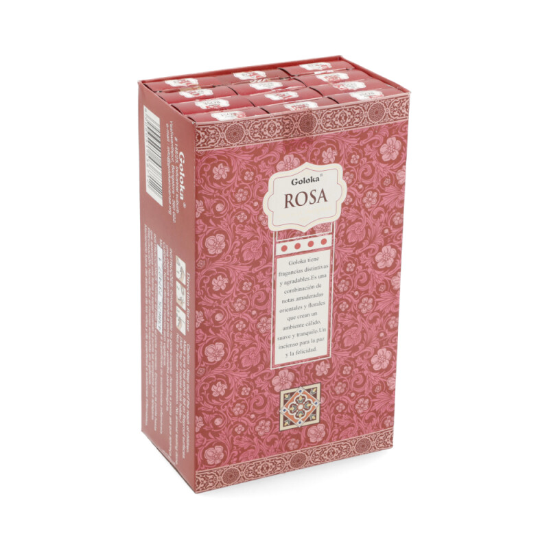 INCIENSO GOLOKA CAJA X12 Rosa