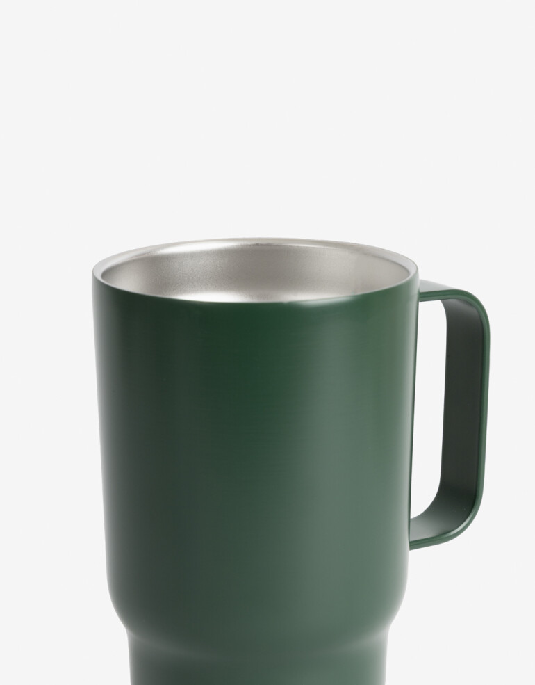 Artículos cocina Vasos Vaso Metálico Con Asa - Verde Oscuro