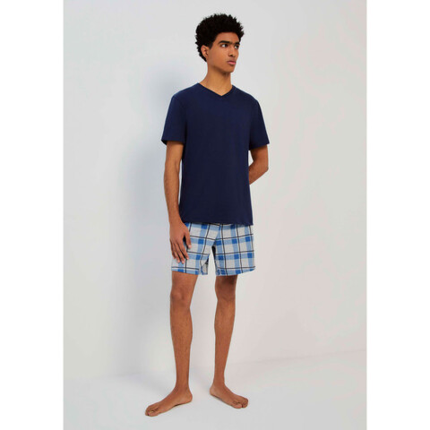 PIJAMA MM MASC AZUL MARINO