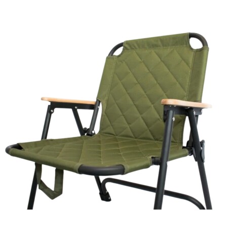 Silla Arye ergonómica de diseño liviano Verde