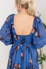 VESTIDO MAXI MORNING GLORY Azul