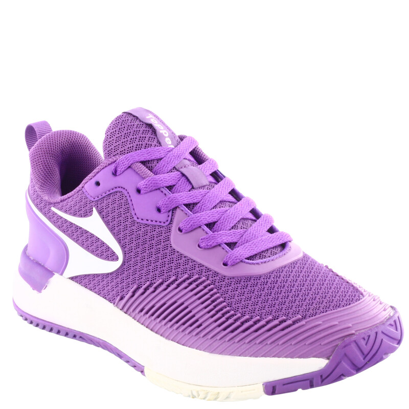 Championes de Mujer Topper Tenis Cover IV Wns Violeta - Blanco