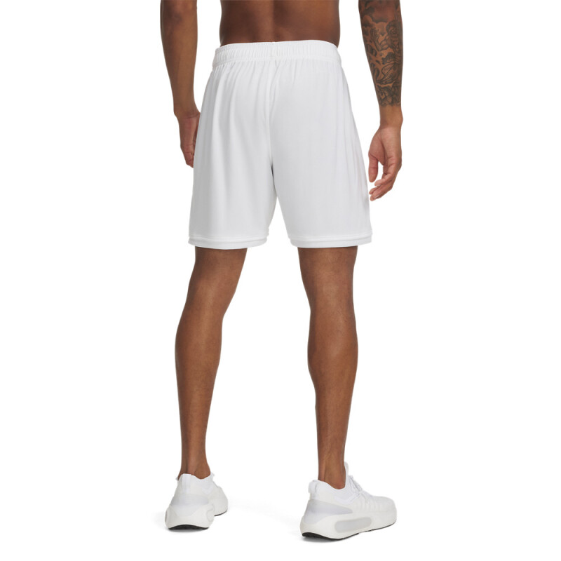UA M Challenger Short-BLU WHT-100