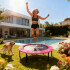 Mini Trampolin Plegable Cama Elástica Saltarín Fitness 102 Cm IMBACK Color Rosa Mini Trampolin Plegable Cama Elástica Saltarín Fitness 102 Cm IMBACK Color Rosa