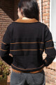 TSHIRT POLO ROMBA Negro