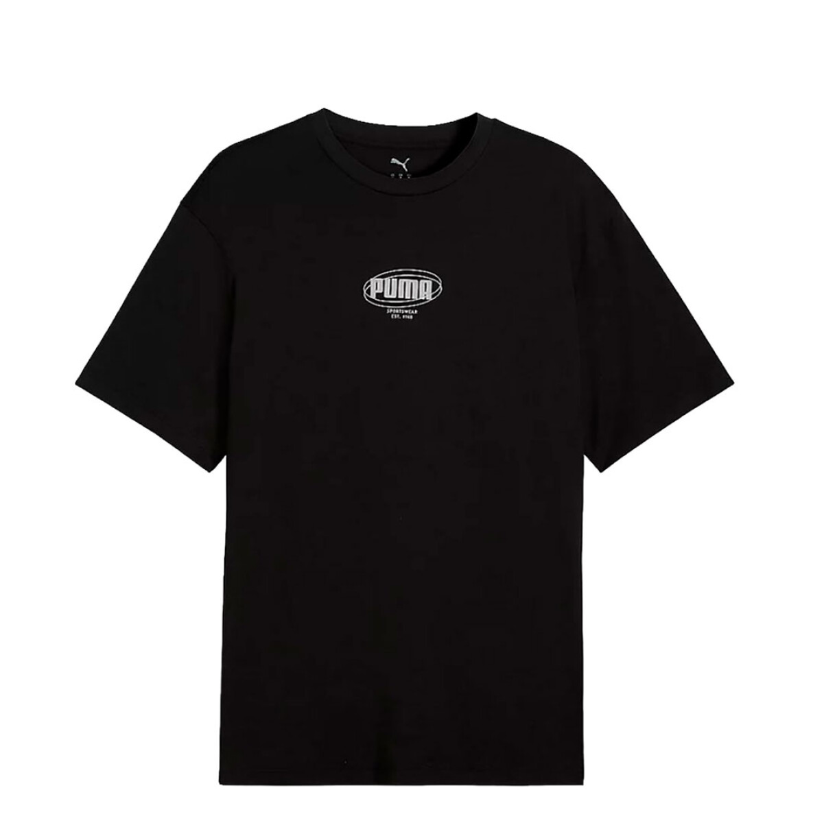 Remera de Hombre Puma Logo Lab Relax Story 1 Puma - Negro 