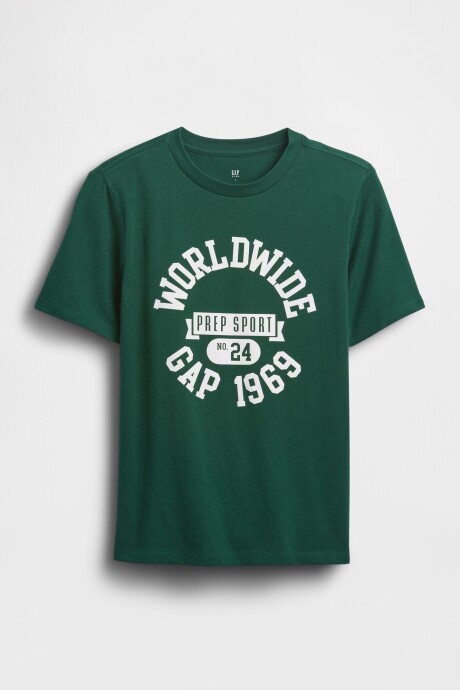 Remera Gráfico Niño Evergreen Glamour