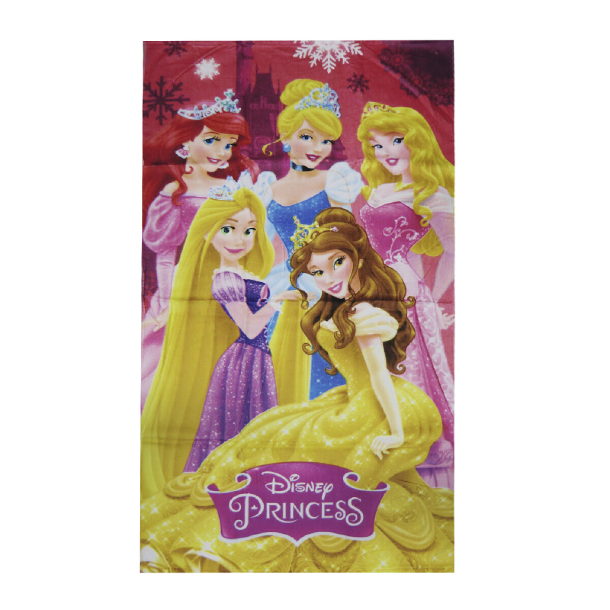 Toalla Playera Princesas Disney Algodón 70 x 130 cm - 3 PRINCESAS 