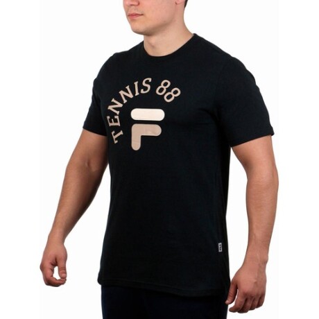 Remera para Hombre Fila Tenis 88 Negra Remera para Hombre Fila Tenis 88 Negra