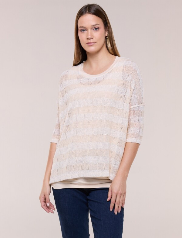 Buzo & Musculosa BEIGE