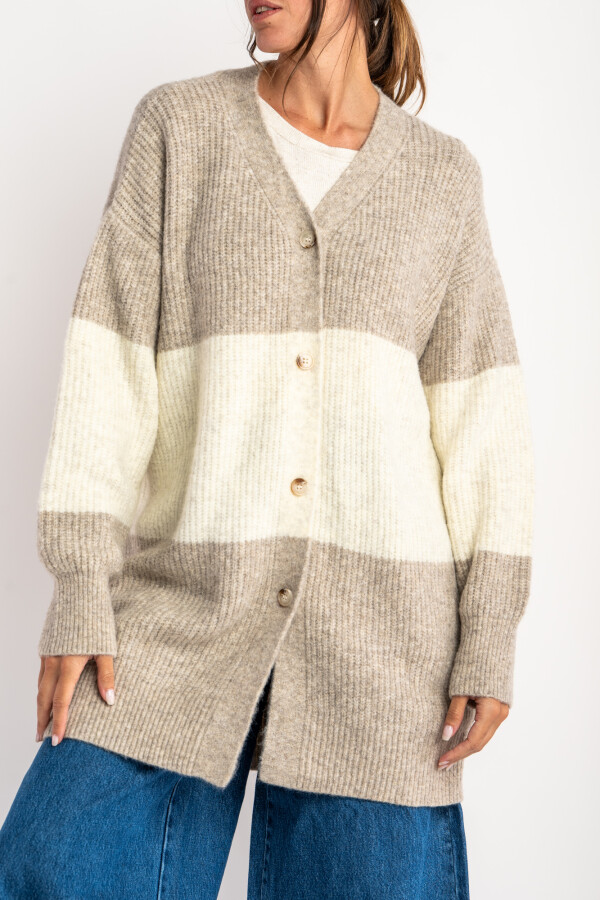 Cardigan Nácar