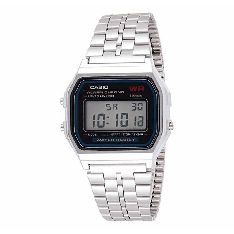 Reloj Casio Retro A159WA N1DF Plateado