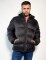 Campera de nylon oversize Taka Negro