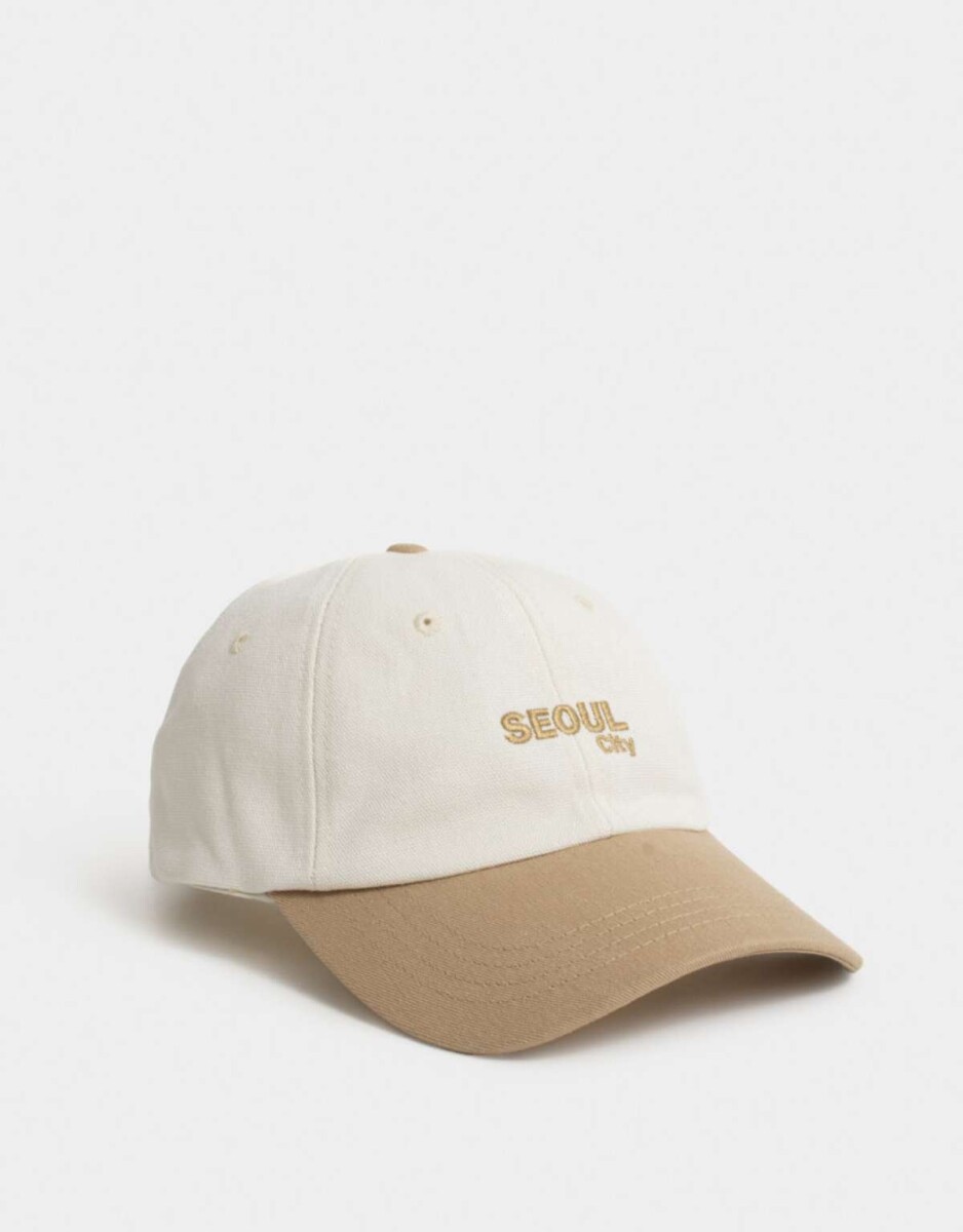 Gorra Canvas Bicolor - Combinacion Bicolor 