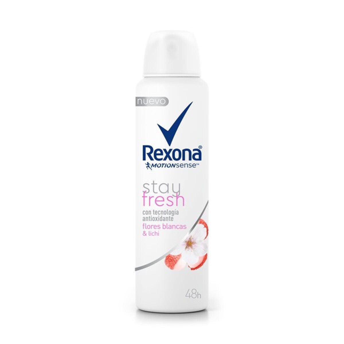 Desodorante Rexona Flores Blancas Aerosol – Protección Femenina 48h