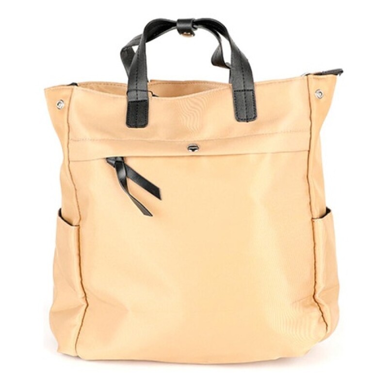 Cartera Canva modelo Cuzco en nylon Beige
