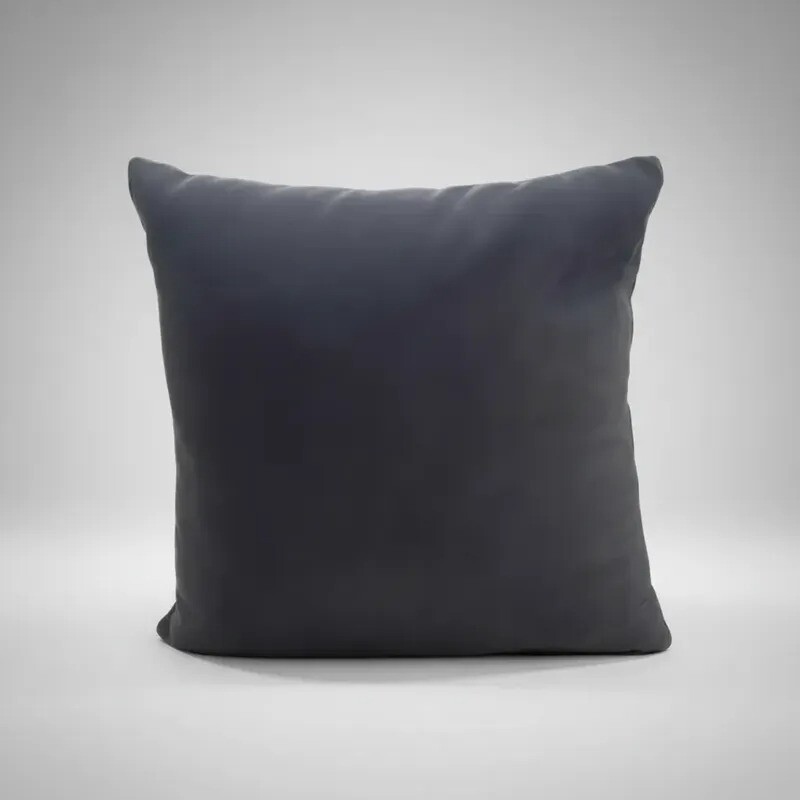 Almohadón de tela easy clean gris oscuro - 40 x 40cms Almohadón de tela easy clean gris oscuro - 40 x 40cms