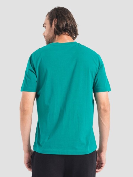 Hugo Boss -Remera básica de algodón, TCHUP Verde