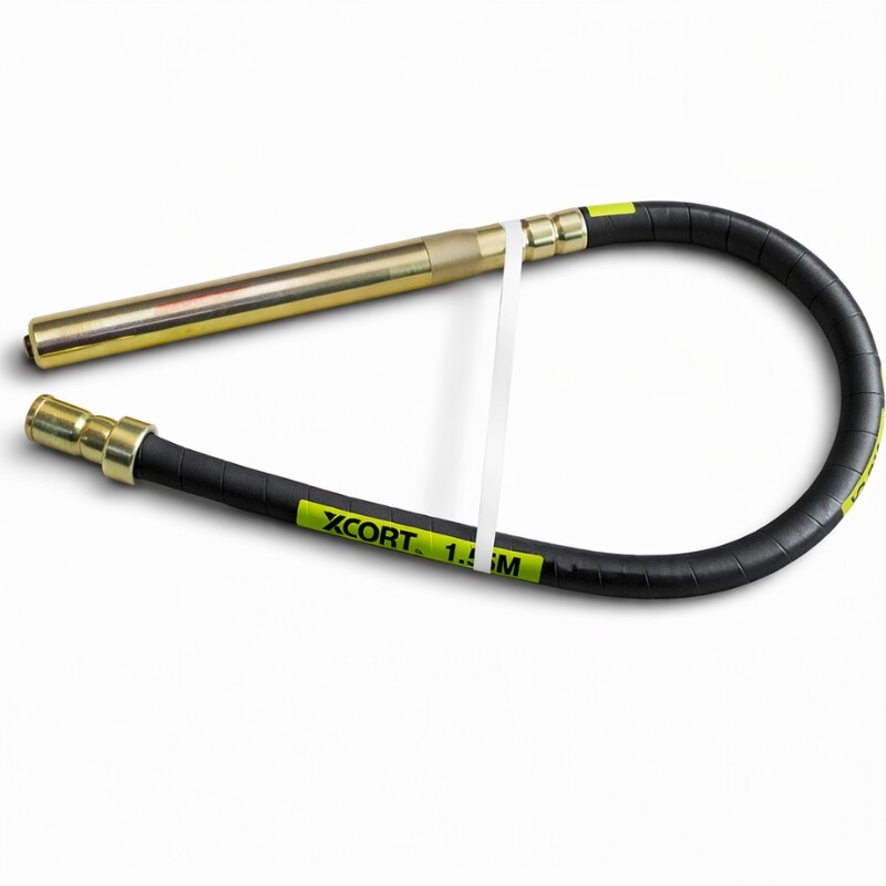 XCORT VIBRADOR HORMIGON ELECTRICO DE MANO PRO + FLEXIBLE 1.5 METROS 1200W Xcort Vibrador Hormigon Electrico De Mano Pro + Flexible 1.5 Metros 1200w