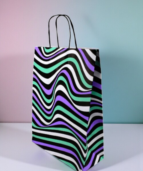 Bolsa fantasia luna 30x12x41 cm. WAVES