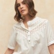 BLUZA ALLIE TEMPLES BLANCO