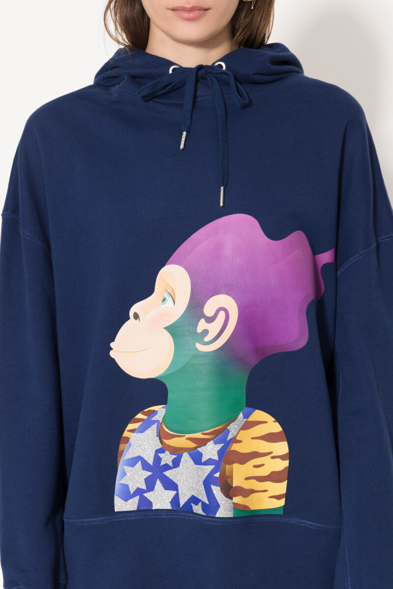 Buzo Re Mona Azul Marino