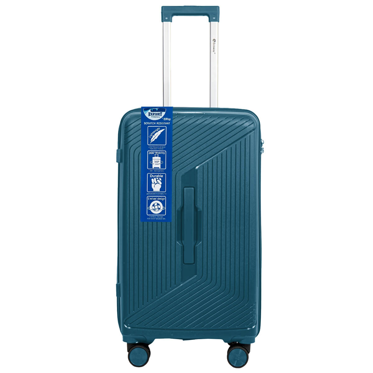 "Valija Viaje Expert 25"" Resistente Liviana Calidad" - Azul 