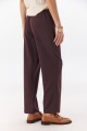 PANTALON TIZA CHOCOLATE