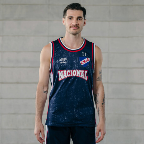 Camiseta de Hombre Umbro Basket Nacional Alternativa Azul - Marino
